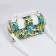 Bag-mixer on lightning, green/white color