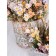 Artificial flower "Coreopsis", height 55 cm, color light orange