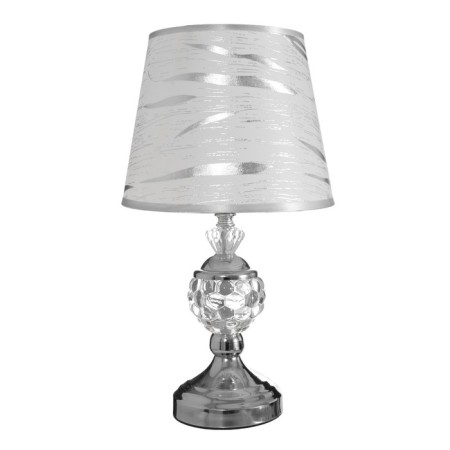 Table lamp "Aurika" 1x40W E27 220V silver 25x25x40 cm Risalux-7