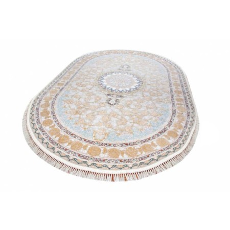Oval carpet Mashad 1200 G129, size 80x150 cm-1