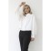 Female blouse with lush sleeve, size 48
