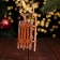 Christmas tree decoration "Salad", 10x4.5x2.5 cm, MDF
