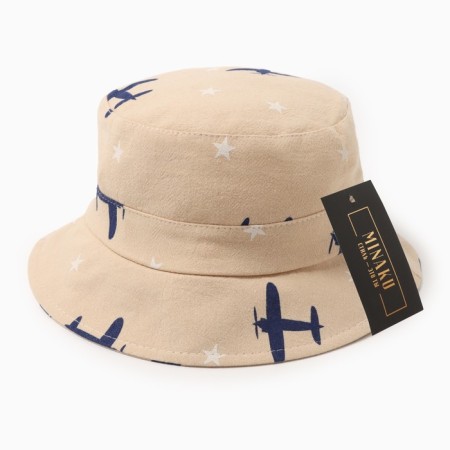 Panama Children's Minaku "Airplanes", beige color, rn 48-50-4