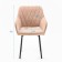 Liberty chair, coffee velor/black