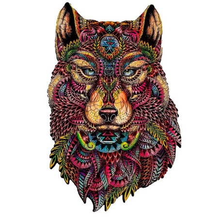 Figure puzzle "Wolf"