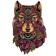 Figure puzzle "Wolf"