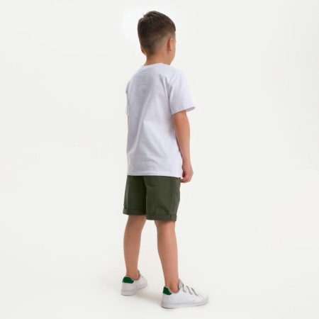 Shorts for the boy KAFTAN, size 38 (146-152 cm), khaki color-2