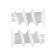 Dowel "Zubble" Driva, for drywall, with installation nozzle for a drill, nylon, 100 pcs