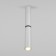 Lamp ceiling accent Elektrostandard, Pika LED 6 W, 30x30X240 mm, IP20, silver color