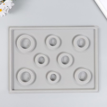 Organizer board for beadwork and manufacturing products from beads 26x34.5x1.6 cm