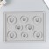 Organizer board for beadwork and manufacturing products from beads 26x34.5x1.6 cm