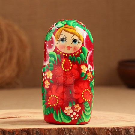 The nesting house is 7 puppet "Lara", 23-25cm, manual painting.-6