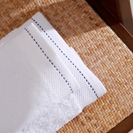 Tmachry Lovelife "Plain" 50*90 cm, col. White, 100% cotton, 450 g/m2-4