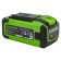GreenWorks G40B8, 40 V, 8 Ach, Li-Ion battery, charge indicator, 288 watts, 1.8 kg