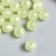 Plastic beads "Balls light yellow with sparkles" glow in the dark set of 20 g d = 1.2 cm