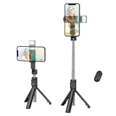 Mono-lap-trip Borofone By8, diagonal 3.5-6.7 ", BT4.0, flashlight, up to 800 mm, 55 mAh, black-1