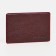 Case for travel ticket, burgundy color