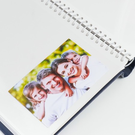 Photo album magnetic for 30 sheets 23x28 cm blue-3