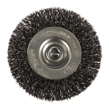 Brush Brush bison 35198-075_z02, disk, twisted, steel, 0.3 mm, 75 mm
