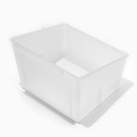Plastic-container regiment F362, 14.5 × 14 × 11 cm, the color is a transparent matte-2