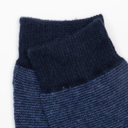 Male wool socks, dark blue color, rr 39-43-1