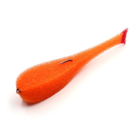 Yaman foamy fish on a double, 125 mm, color 09, 5 pcs.