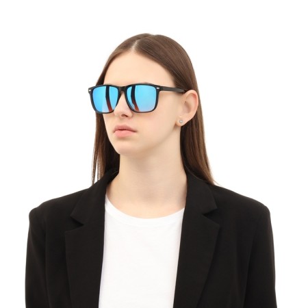 Sunscreen glasses "OneSun", UV 400, pipe 14 cm, width 14.5 cm, lens 4.3 x 5.5 cm, flex-1