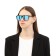 Sunscreen glasses "OneSun", UV 400, pipe 14 cm, width 14.5 cm, lens 4.3 x 5.5 cm, flex