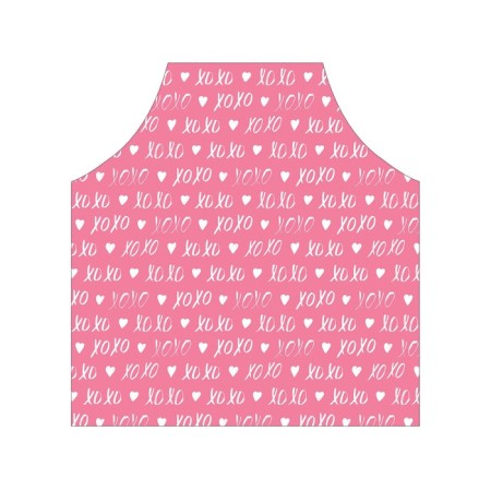 Apron kitchen with a photo print "WHOUS LOVE", adjustable, size OS-2