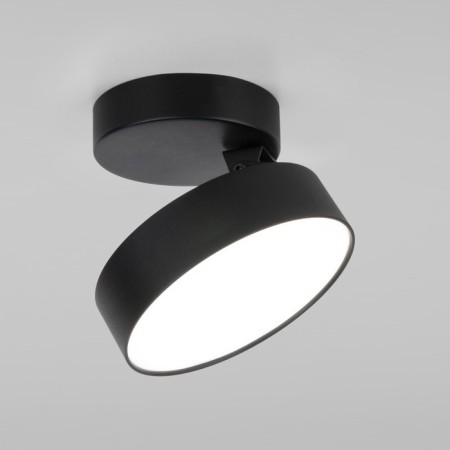 Lamp ceiling Elektrostandard, Pila LED 12 W, 135x135x93 mm, IP20, black color