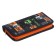 Penal 1 section 115 x 190 mm, Hatber "Modern Science", laminated cardboard, black/orange npn_43023