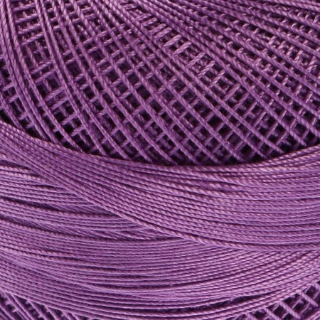 The yarn "Canarias" is 100% Merceris. cotton 203m/20g (6309 lilac)
