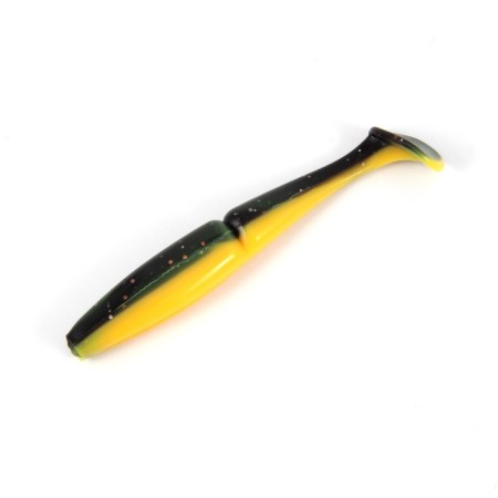 Vibro-tail Yaman Pro Mamura, 10.2 cm, color #32-Black Red Flake, packaging 5 pcs.-1