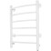 ARIS Robe electric heated towel rail, 400x600 mm, 6 crossbars, white
