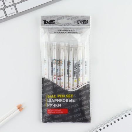 Handle Blue Blue Paste 0.5 mm with cap “September 1: for five” plastic-6