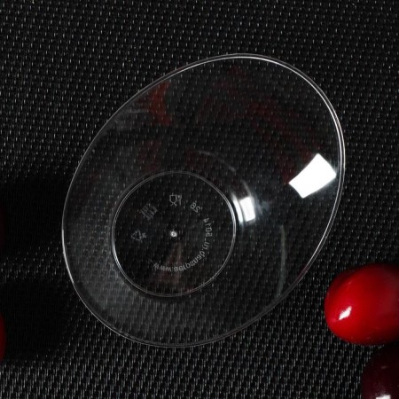 Plastic disposable form for buffes "Sodo", 50 ml, 9.5 cm, transparent color-1