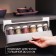 Organizer for storing bulk products, suspended, 32 × 13.5 × 9.5cm