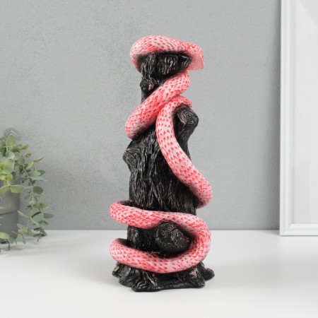 New Year's piggy bank "Snake on the stump" 33 x14 x 15 cm.-2