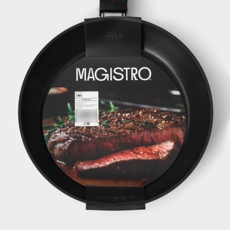 Pan Magistro Flame, D = 26 cm, h = 4.9 cm, Soft-Touch pen, anti-stick coating, induction-8