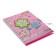 Notebook in a gift box, on a lock, A6+, 50 sheets, line "Flowers", mix