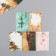 Cardboard "New Year" set 10 pcs (5 types) 4x6 cm