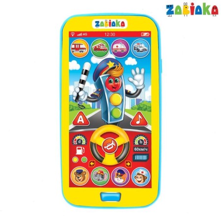 Telephone “Smart Traffic light”, sound effects, works from batteries-1