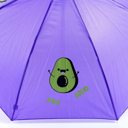 Umbrella children's semi -automatic "avocado", d = 70cm-3