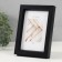 Photo frame Plastic Gallery 10x15 cm, black (plastic screen)