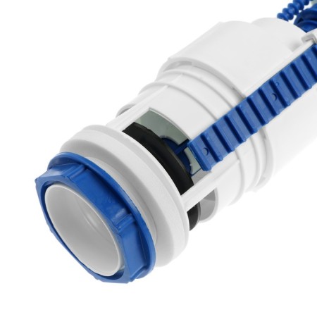 Reinforcement for flush tanks "RBM" AS-11.1, with a lateral flat bottom valve, Belaya button-1