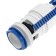 Reinforcement for flush tanks "RBM" AS-11.1, with a lateral flat bottom valve, Belaya button