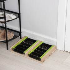 Floor brush for shoe cleaning, 39 × 29 × 5.6 cm, 1212 bundles