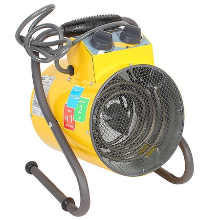 Thermal gun Ballu BHP-PE-3, electric, 0.03/1.5/3 kW, 260 m3/h, 35 m2