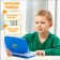 Training computer for children "Blue Tractor"