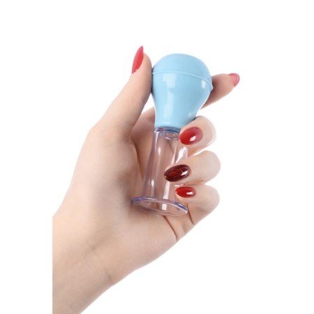 Toyfa nipple stimulation, ABS plastic, Blue color, 8.8 cm-2